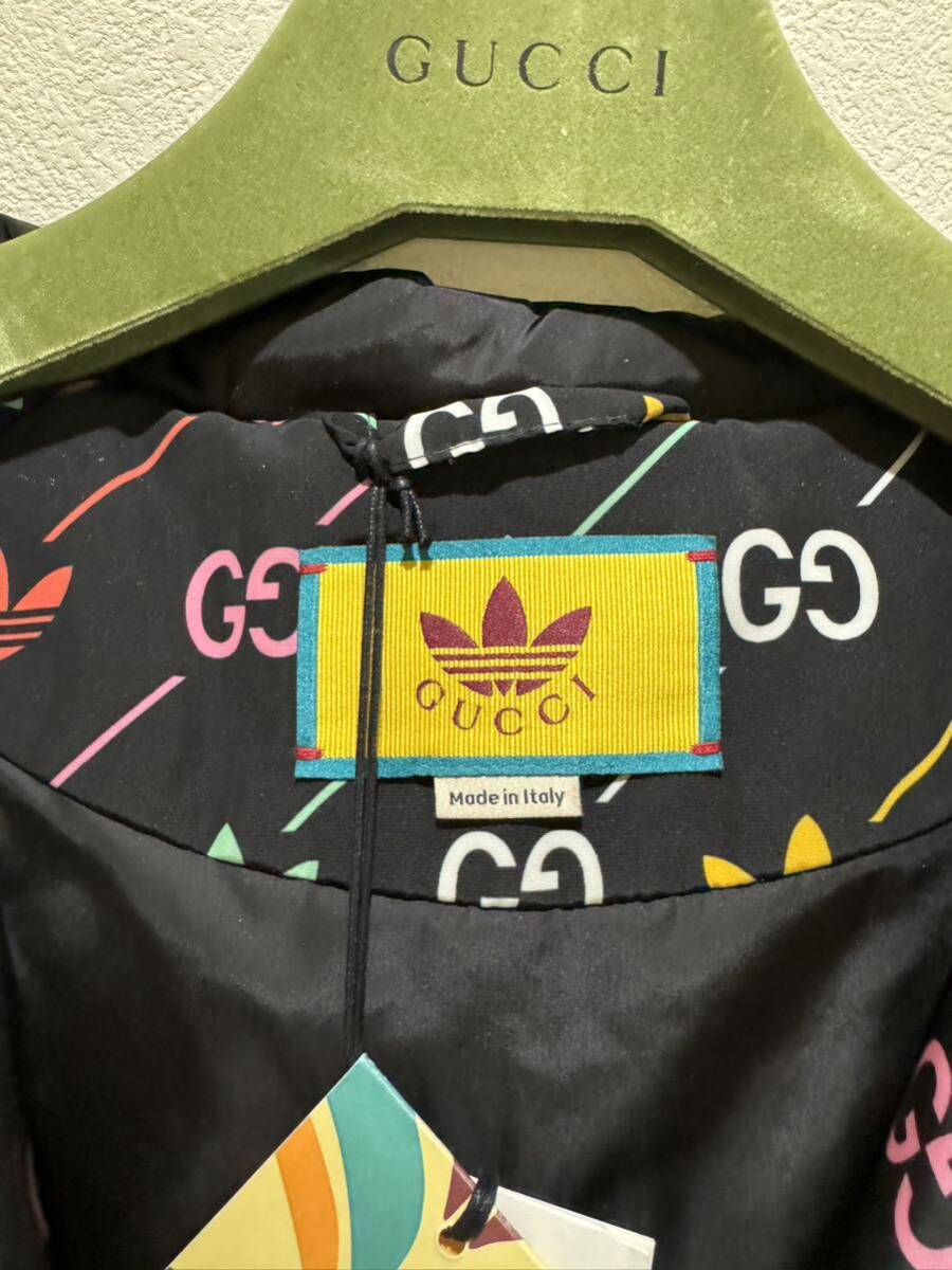 新品未使用タグ付 グッチ アディダス GUCCI adidas トレフォイルジャケット ジャケット ブルゾン アウター パーカー 50の画像3