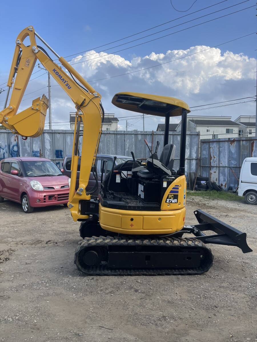 1 ten thousand jpy start * Komatsu Yumbo *PC27MR-2* selling out * hydraulic excavator * all country shipping possibility 