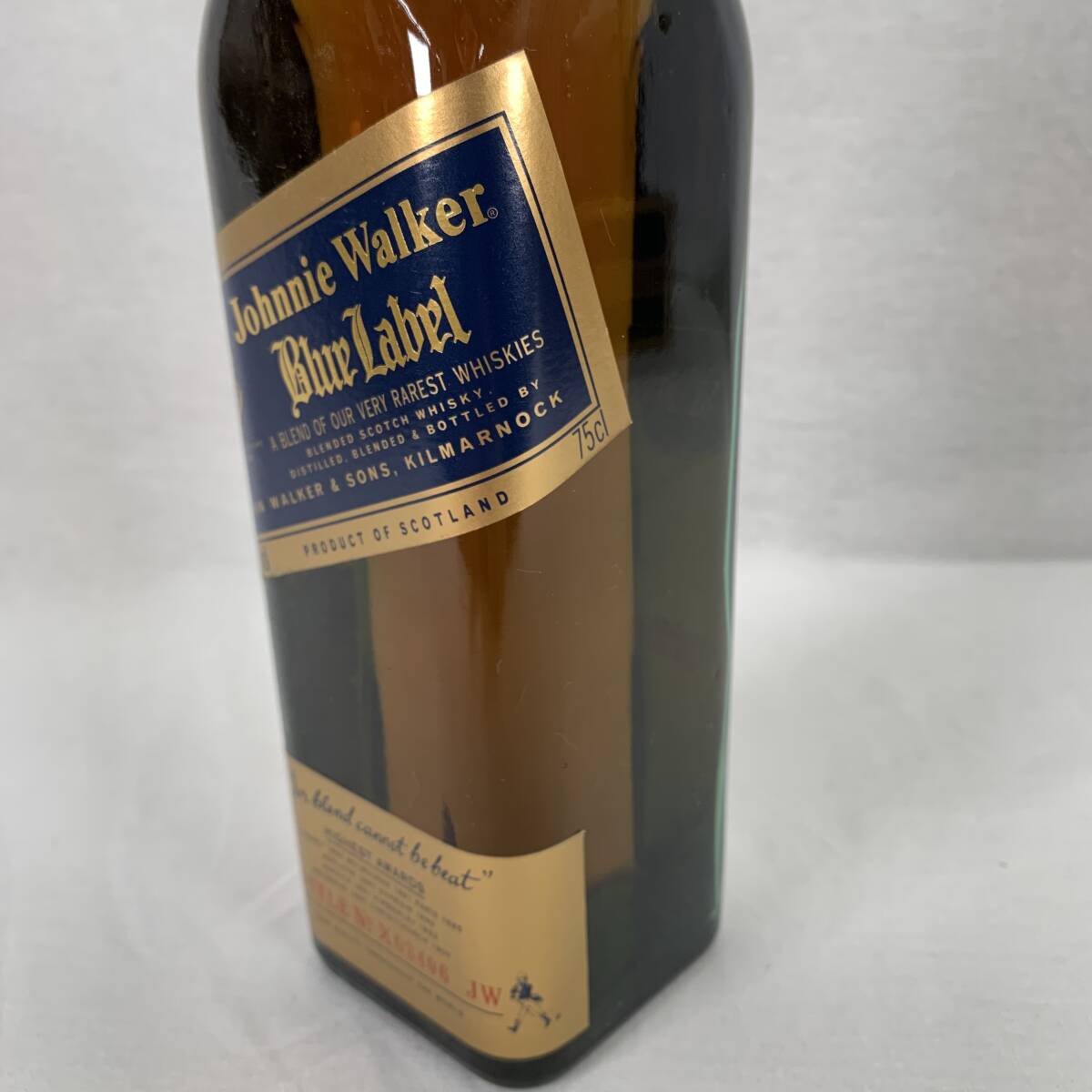 〇未開栓〇Johnnie Walker ジョニーウォーカー ブルーラベル ウイスキー 750mlの画像6