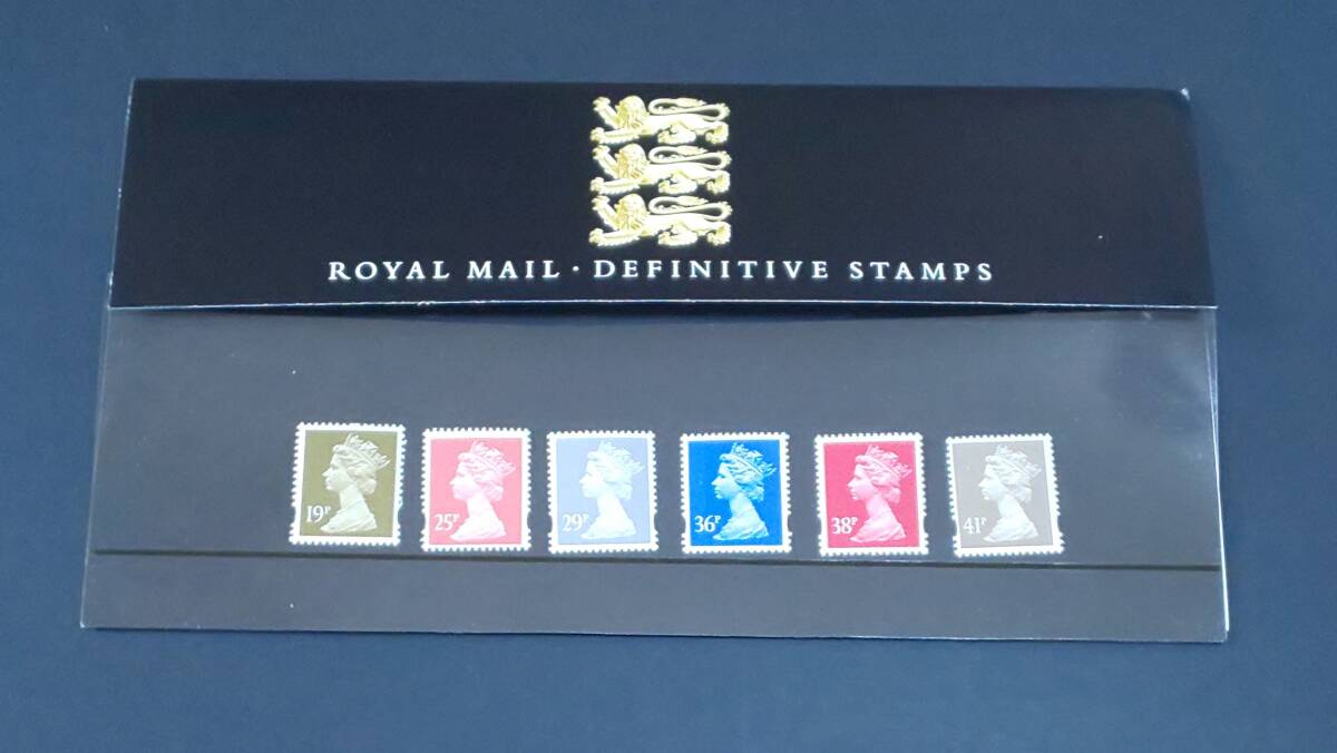 [ unused ] England ordinary stamp Elizabeth second generation 6 kind 
