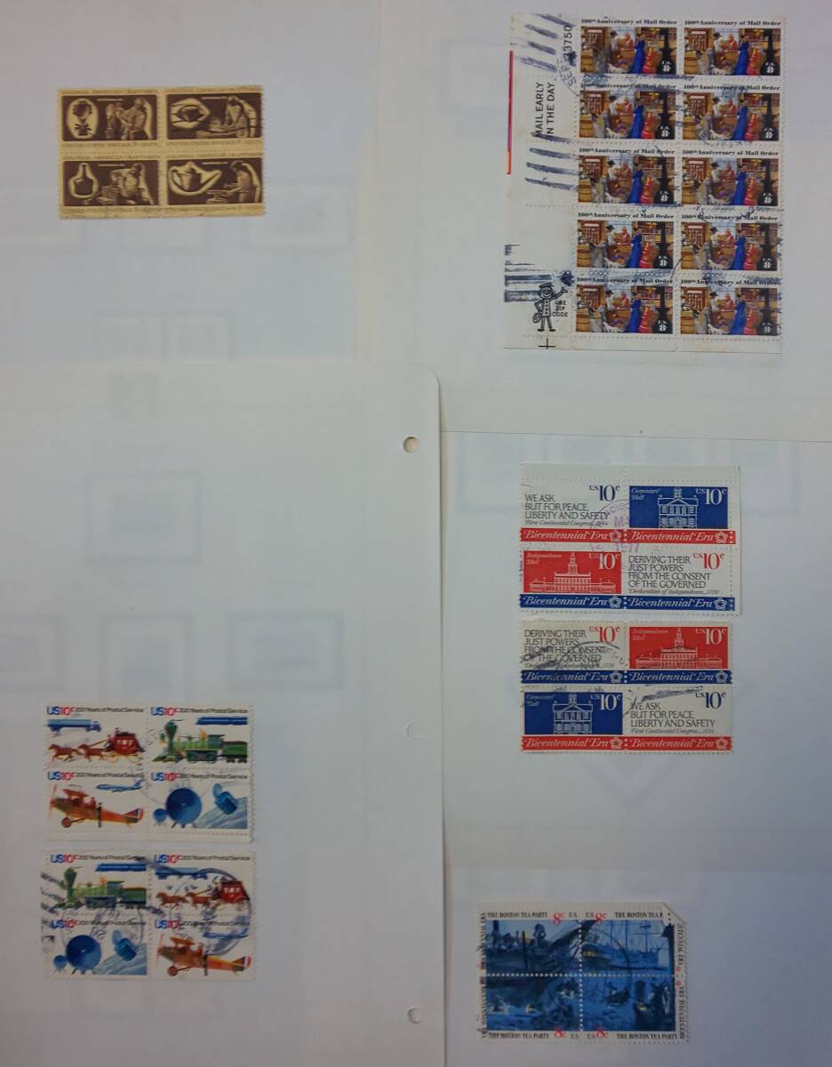 アメリカ記念切手アルバムコレクション 1966年～1976年の画像10