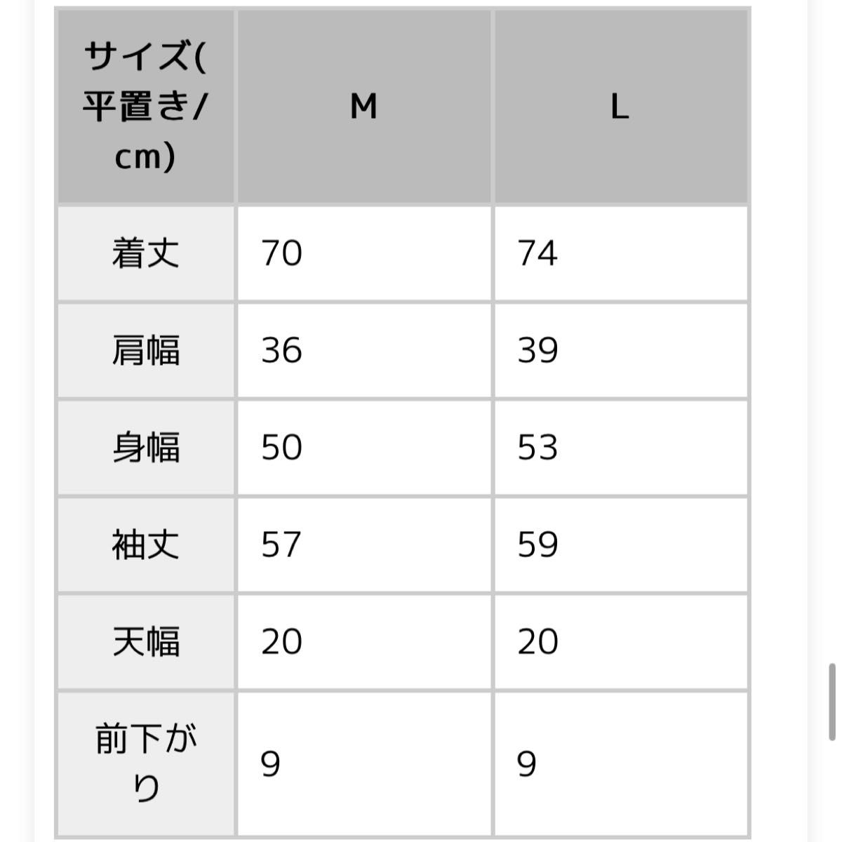 coca Aライン　フレアシルエット白　ロンT Lサイズ