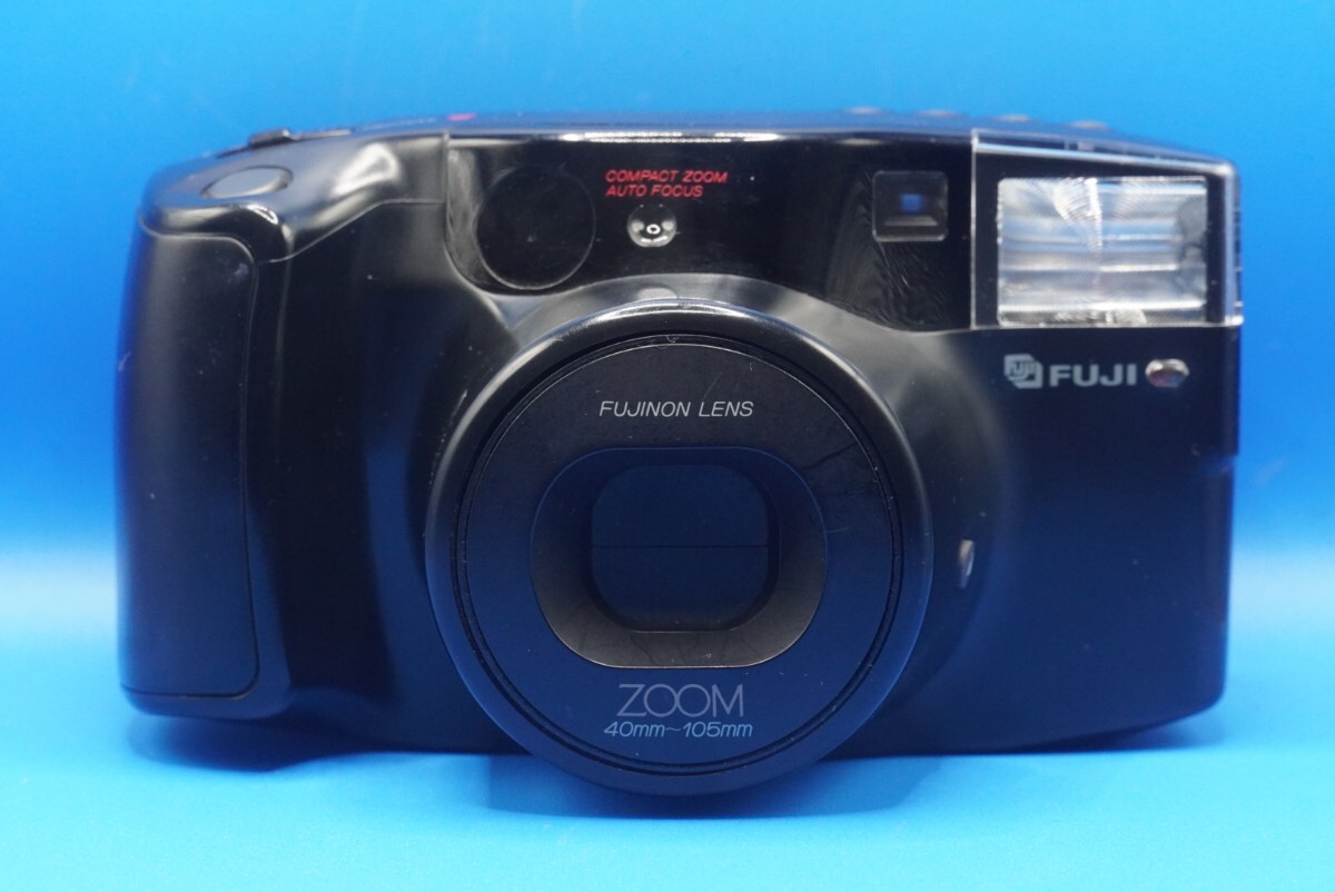 フジ コンパクトフィルムカメラ ズーム カルディア 2000 デートOZ120(FUJI ZOOM CARDIA 2000 DATE)動作確認済品_画像1
