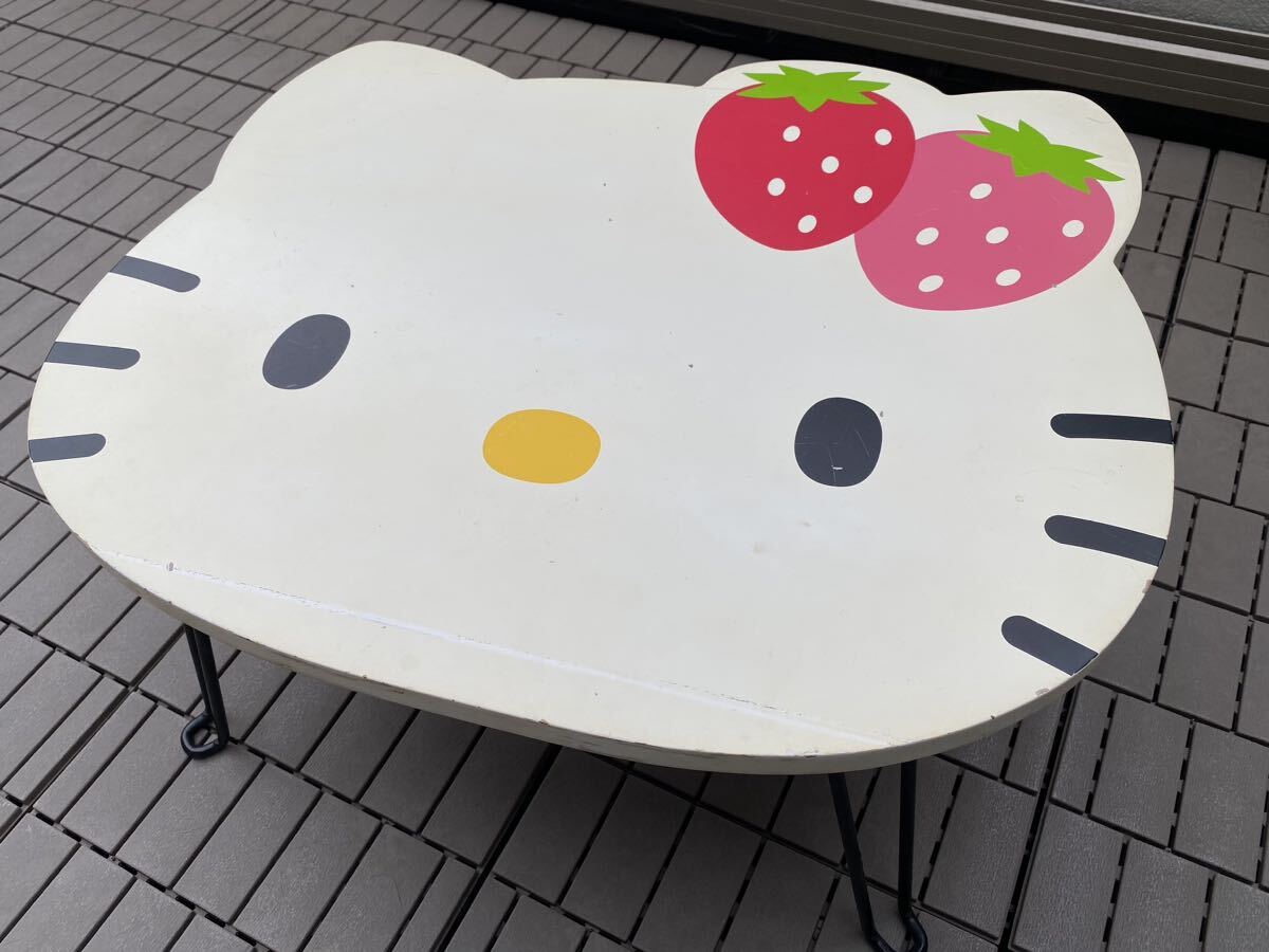  retro that time thing Hello Kitty folding table wooden Mini table 