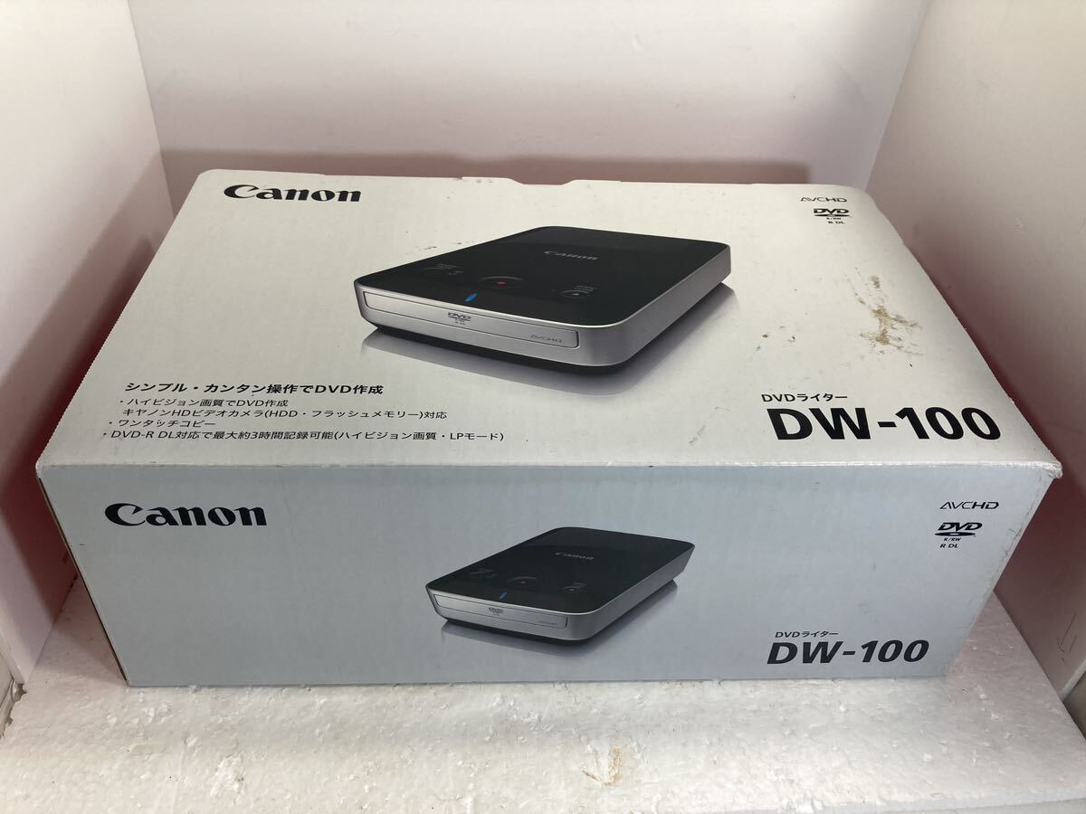 Canon DVDライター DW-100 未使用品_画像1