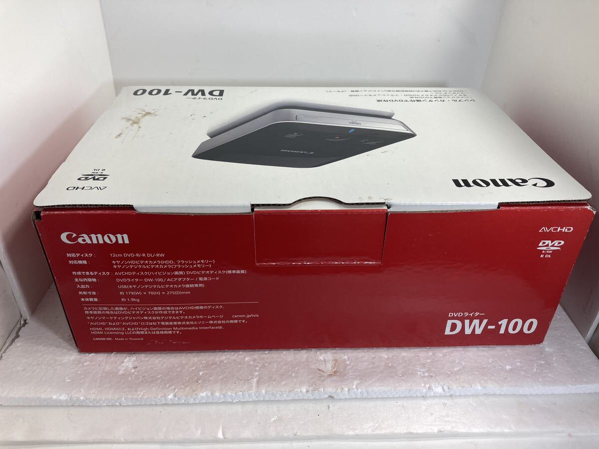Canon DVDライター DW-100 未使用品_画像2