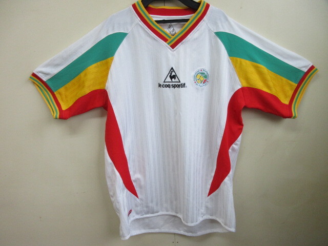 セネガル代表ユニフォーム Ｌサイズ 2002/2003 日韓Ｗ杯の画像1