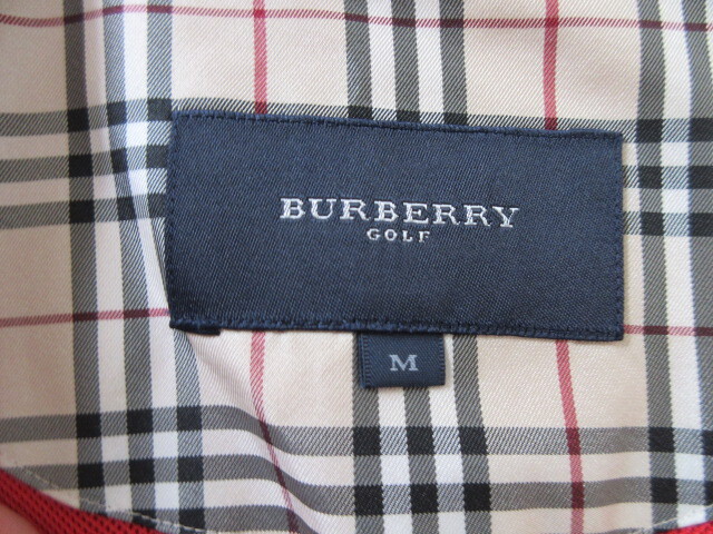 BURBERRY GOLF　バーバリーゴルフ　ベストジャンパー　サイズM　三陽商会_画像5