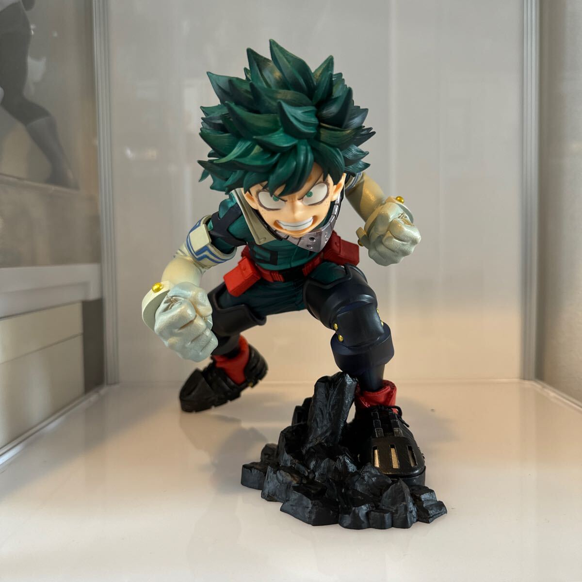 アミューズメント一番くじ 僕のヒーローアカデミア BWFC 造形ACADEMY SUPER MASTER STARS PIECE THE IZUKU MIDORIYA」 開封品 箱無しの画像1