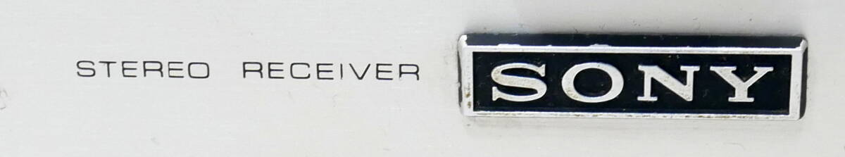 ▲(R604-E58)ジャンク SONY ソニー ステレオチューナー STR-200 FM/AMチューナー STEREO チューナー 音響器材 レトロ アンティークの画像3