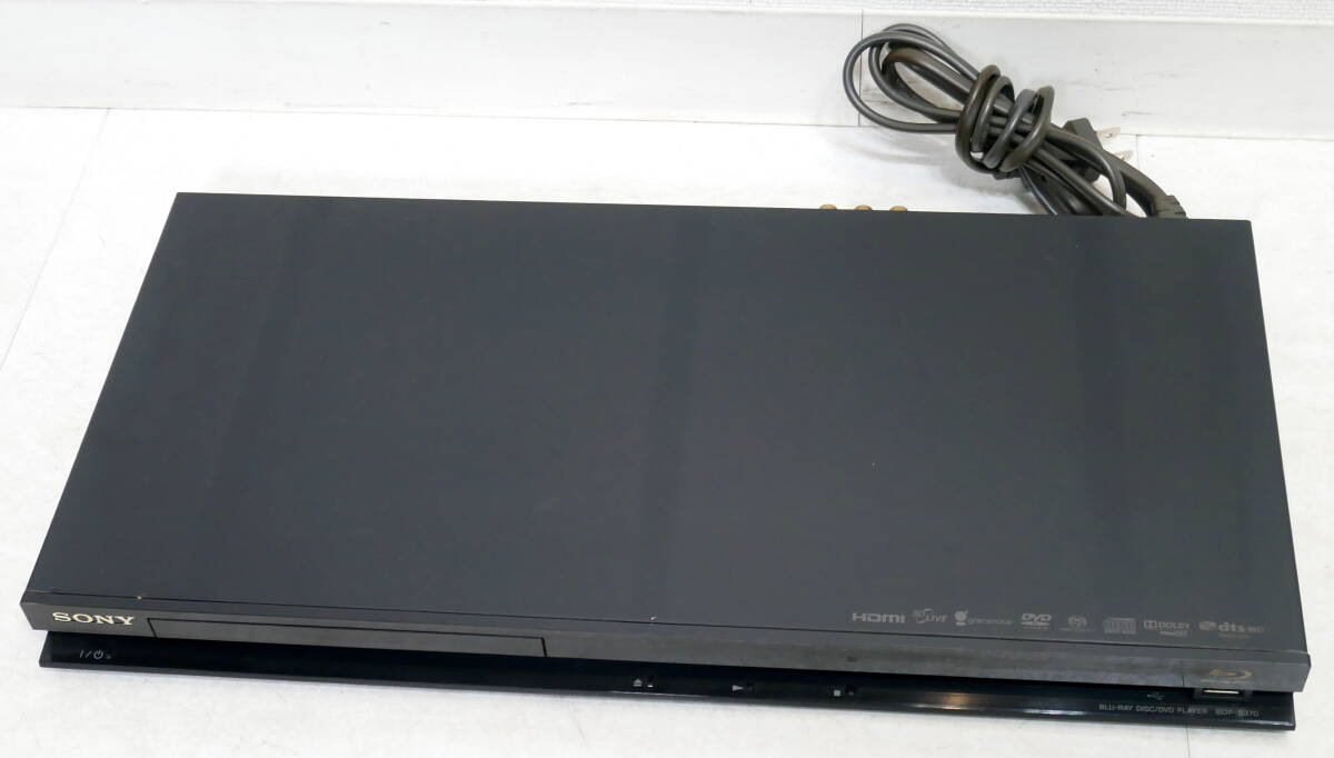 ▲(R604-B160)SONY ソニー ブルーレイディスクプレーヤー BDP-S370 BDプレーヤー リモコン欠品の画像4