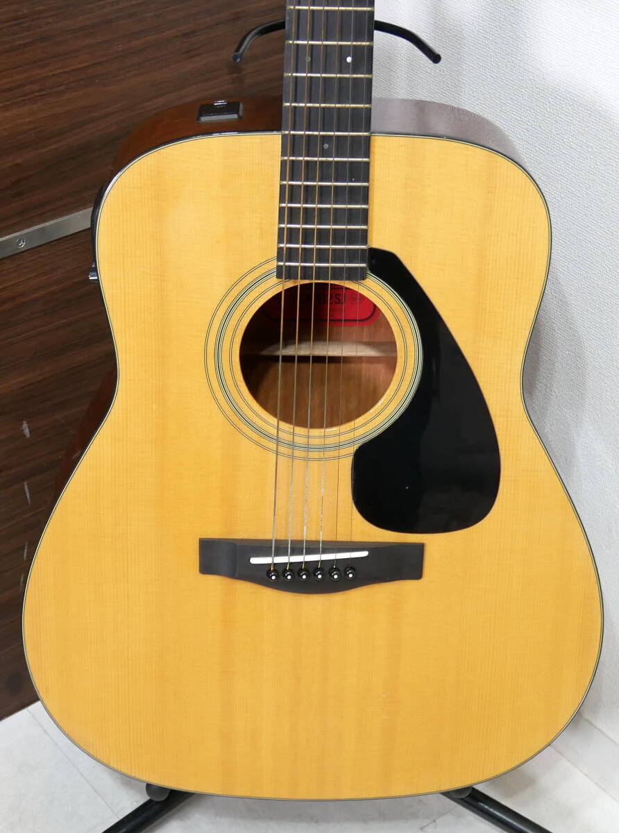 ▲(R604-B231)現状品 YAMAHA ヤマハ FGX-512SJ エレアコギター エレキアコースティックギター ソフトケース付き 赤ラベル ヤマハ製の画像4