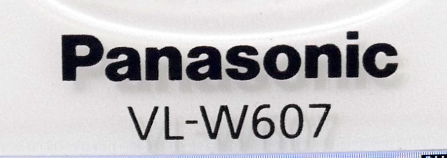 ▲(R604-B67)Panasonic パナソニック ワイヤレスモニター テレビドアホン 増設子機 VL-W607 ホワイト 充電器の画像6