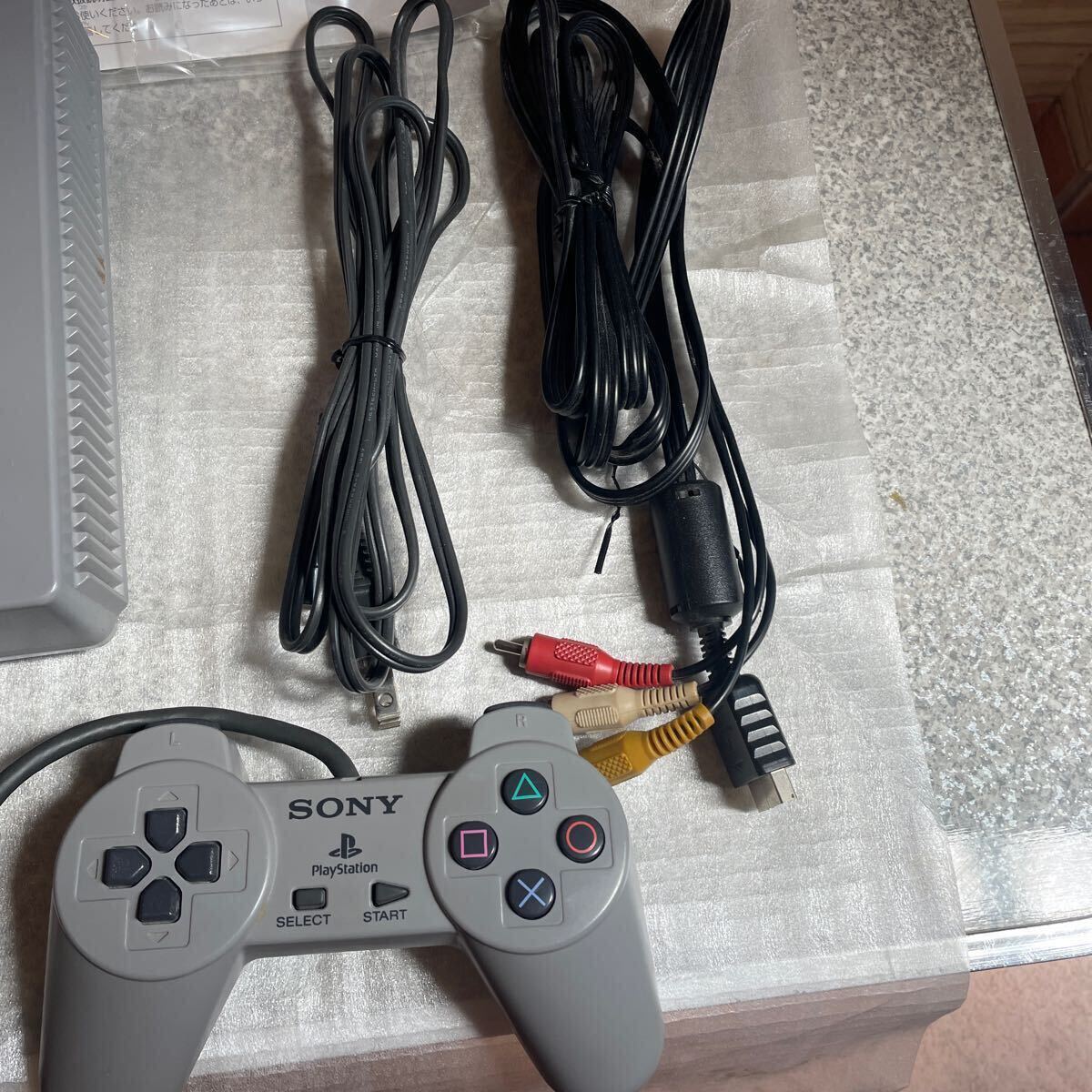 【通電確認済み】プレイステーション プレイステーション2 PlayStation SCPH-5500 SCPH-55000GT コントローラーの画像5