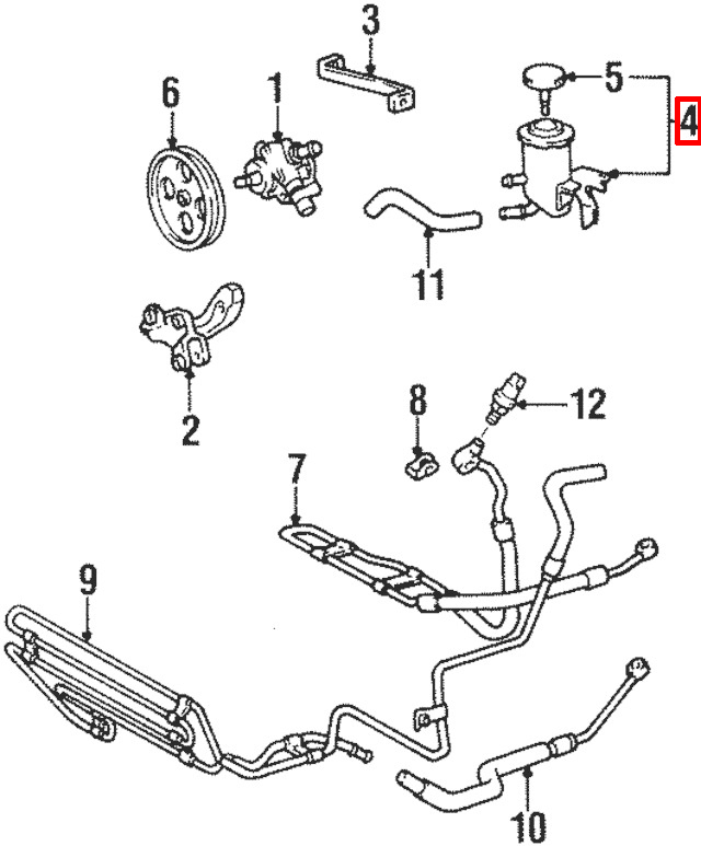  новый товар Toyota оригинальный JZA80 Supra JZZ30 Soarer гидроусилитель руля насос масло резервуар насос гидроусилителя руля 2JZGTE 2JZ-GTE SUPRA SOARER