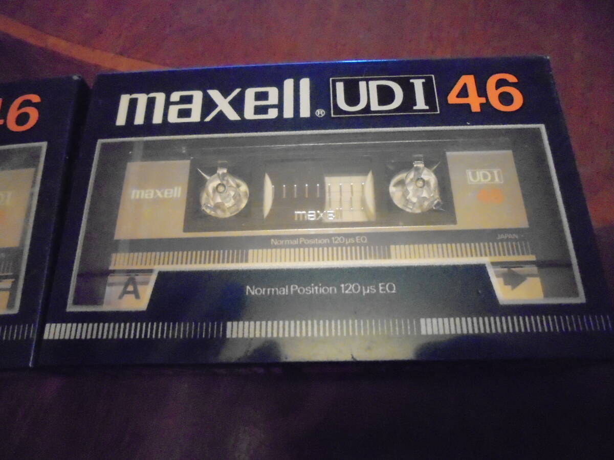 マクセル カセットテープ UDI４６  ２本（未使用品）の画像2