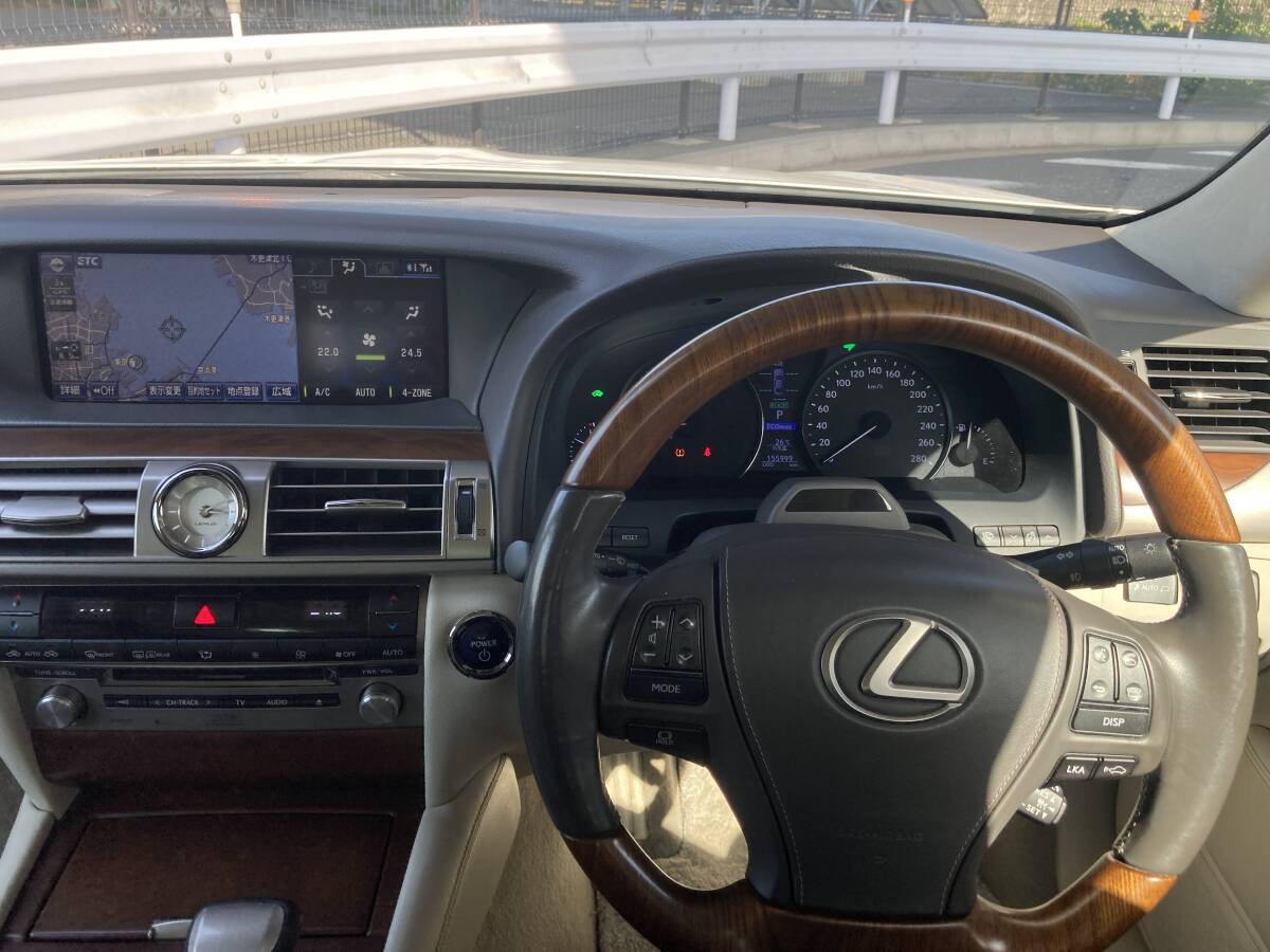 ★車検令和6年8月★LEXUS LS600h 後期 マークレビンソン ホワイト/白 ★コミコミ乗出し価格☆彡_画像2