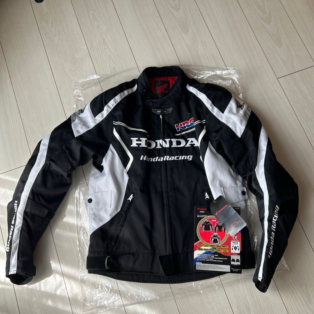 HONDA RIDING GEAR:ホンダ ライディングギア 【HRC】 プレストライダースジャケット サイズ：M 