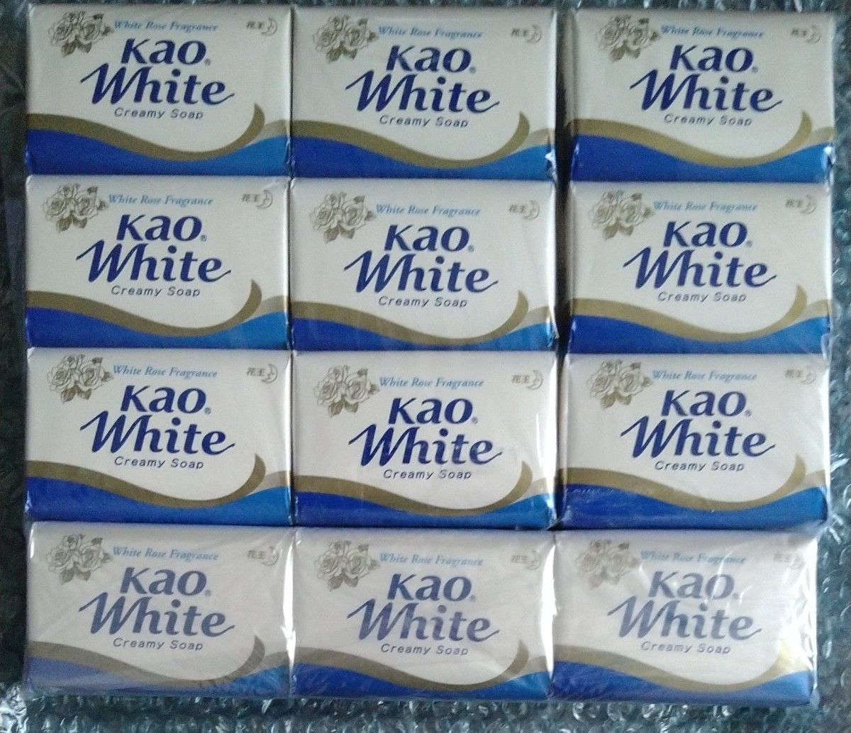 花王　White  Rose Fragrance　Kao White　Creamy Soap　石鹸　花王石鹸ホワイトc　花王石鹸