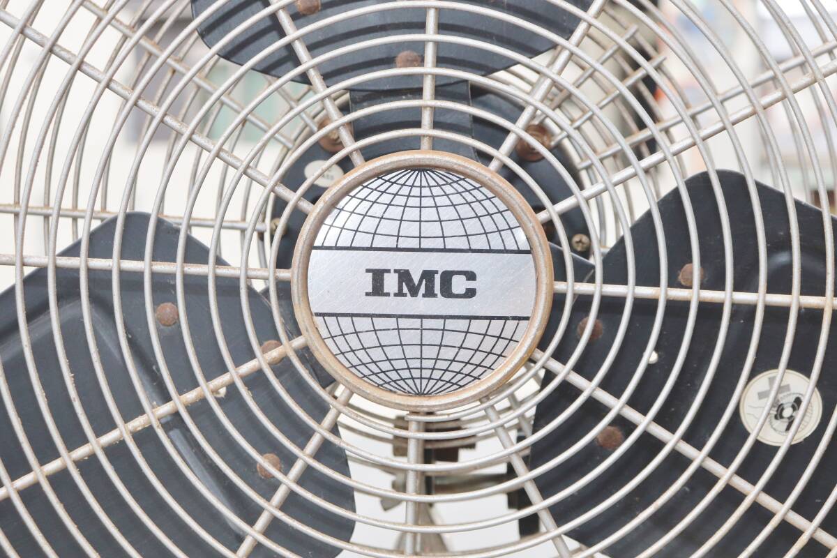 153⑦[ для бизнеса промышленный электровентилятор большой вентилятор диаметр 75.] иен запись подставка тип IMC промышленность . максимальный высота 190.100V 230W подтверждение рабочего состояния б/у 