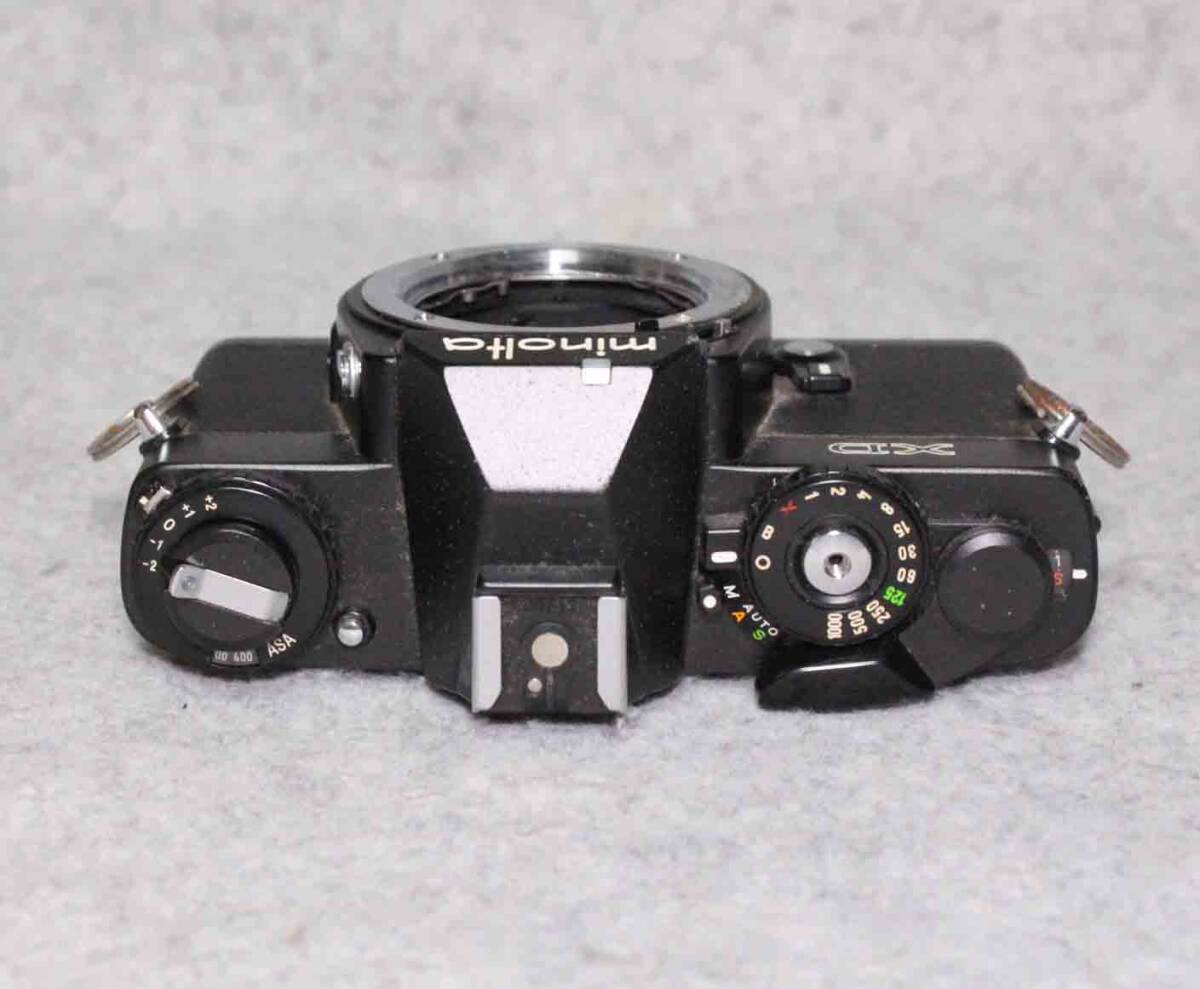 [tb107]カメラ　Minolta XD black　ミノルタ　一眼レフ　ブラック ボディ　 camera_画像5
