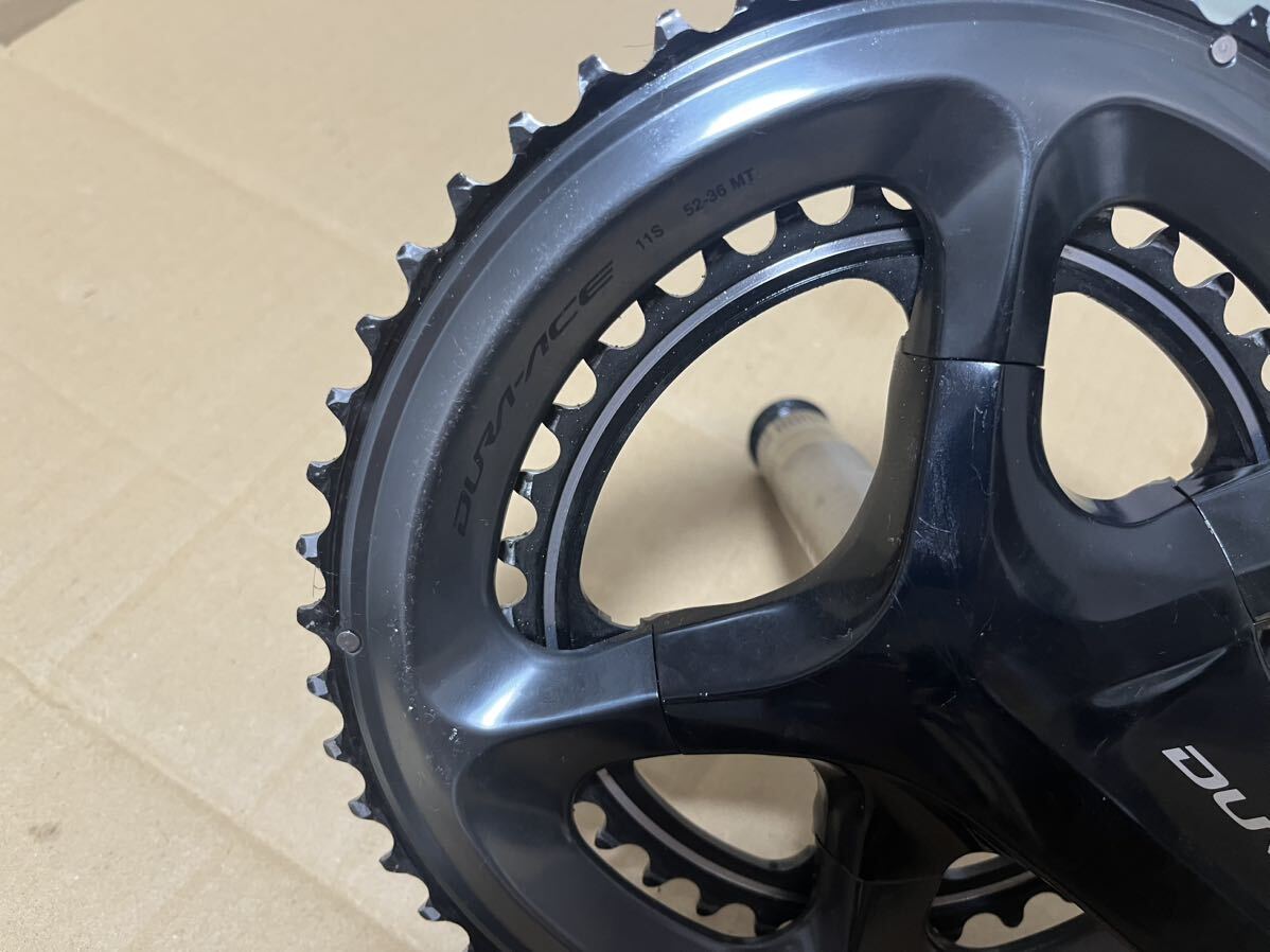 SHIMANO シマノ FC R9100 DURA-ACE 172.5mm 52/36T 2x11s パワーメーター デュラエース クランクの画像2