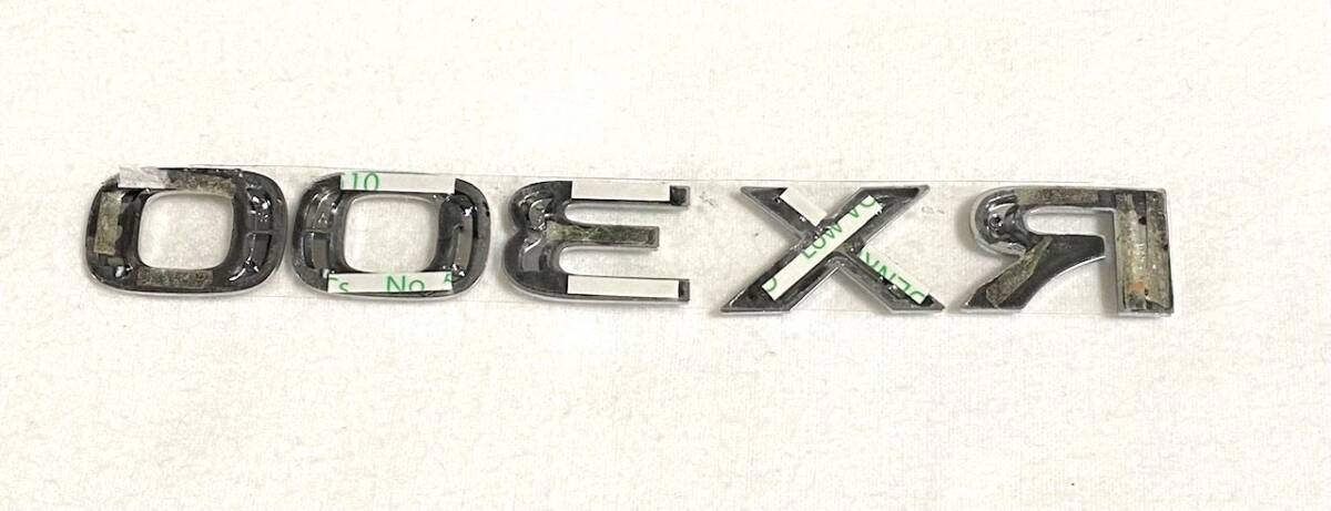 レクサス トヨタ 純正 エンブレム RX300 リア エンブレム ハリアー 海外 仕様 純正 部品 LEXUS レクサスの画像5
