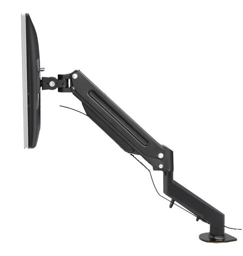 1 jpy start translation have Suptek PC monitor arm display arm MD81 17~27 -inch correspondence gas springs type space-saving black A06940