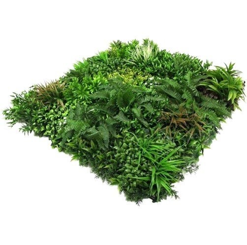 1 иен старт ULAND wall зеленый настенный большой человеческий труд декоративное растение коврик искусственный цветок Mix leaf лаванда магазин оборудование орнамент газонная трава зеленый D9997