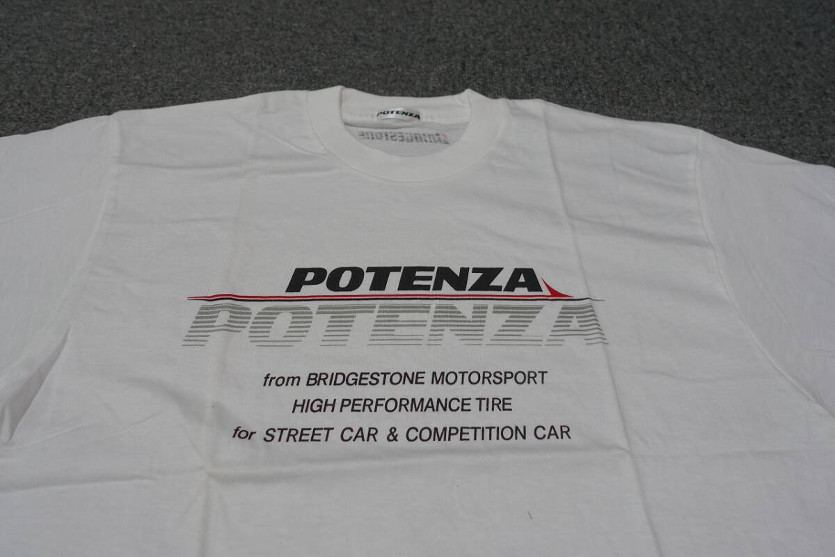 ★☆激レア非売品 車好き BRIDGESTONE POTENZA Ｔシャツ 未使用品 Ｆ☆★の画像3