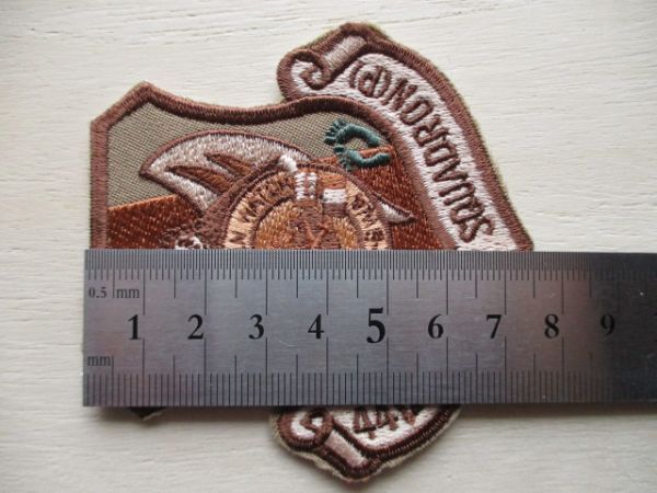 【送料無料】アメリカ空軍4412TH RESCUE SQUARON(P)パッチ刺繍ワッペン/patchエアフォースAIR FORCE米空軍USAF米軍USミリタリー M103の画像10