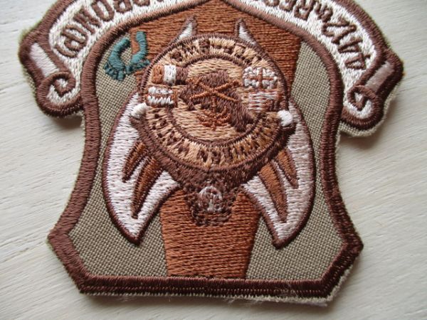 【送料無料】アメリカ空軍4412TH RESCUE SQUARON(P)パッチ刺繍ワッペン/patchエアフォースAIR FORCE米空軍USAF米軍USミリタリー M103の画像4