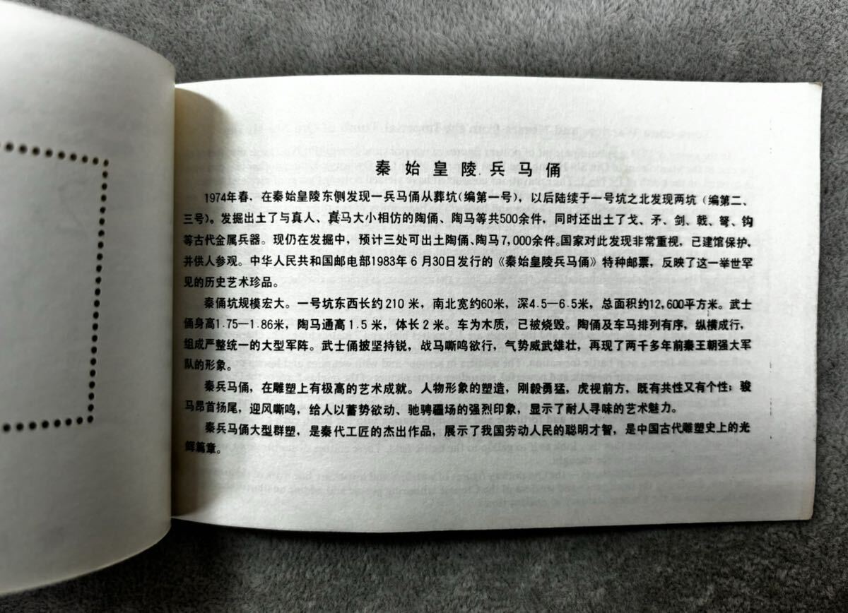 中国切手 秦始皇陵兵馬俑 1983年 5種類 中国人民郵政の画像9