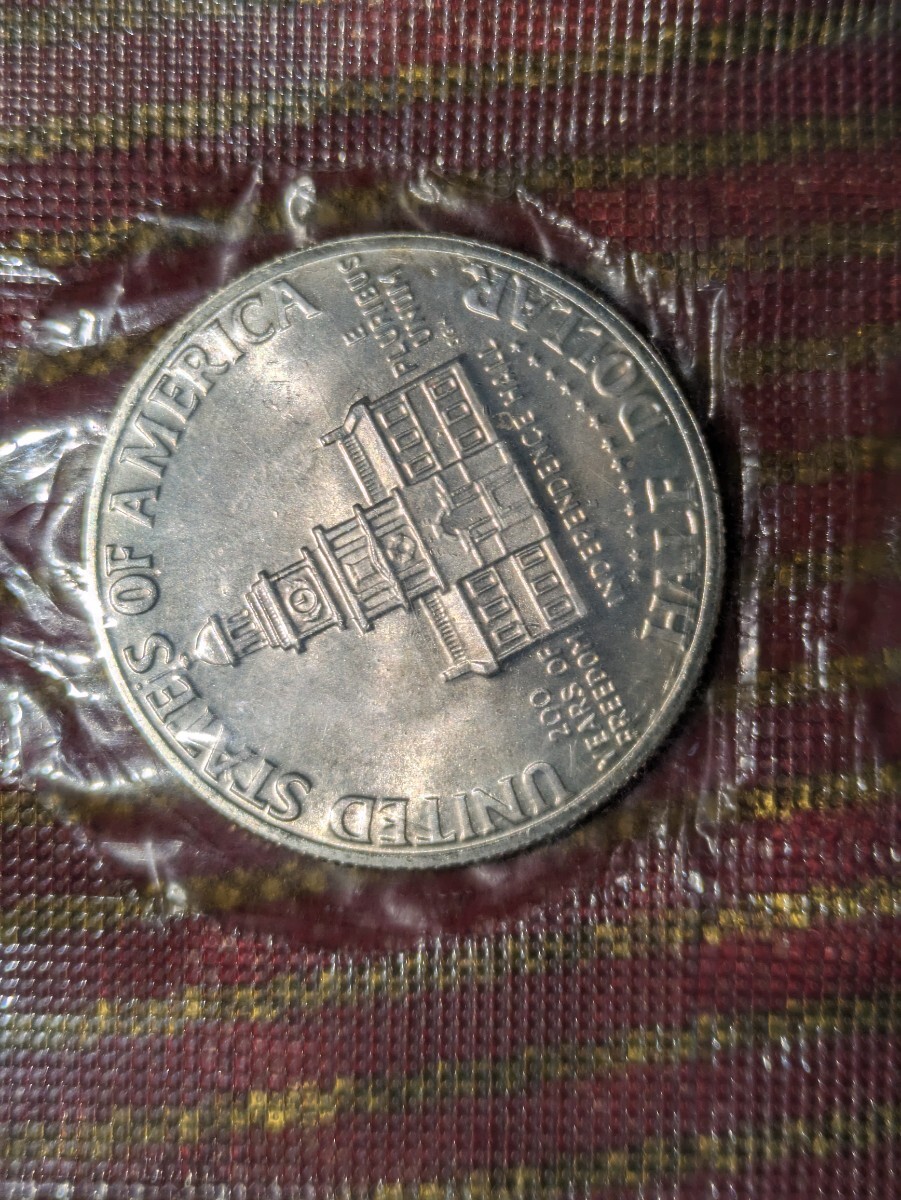 ★未開封★アメリカ 建国200年 記念コイン 3枚セット★の画像6