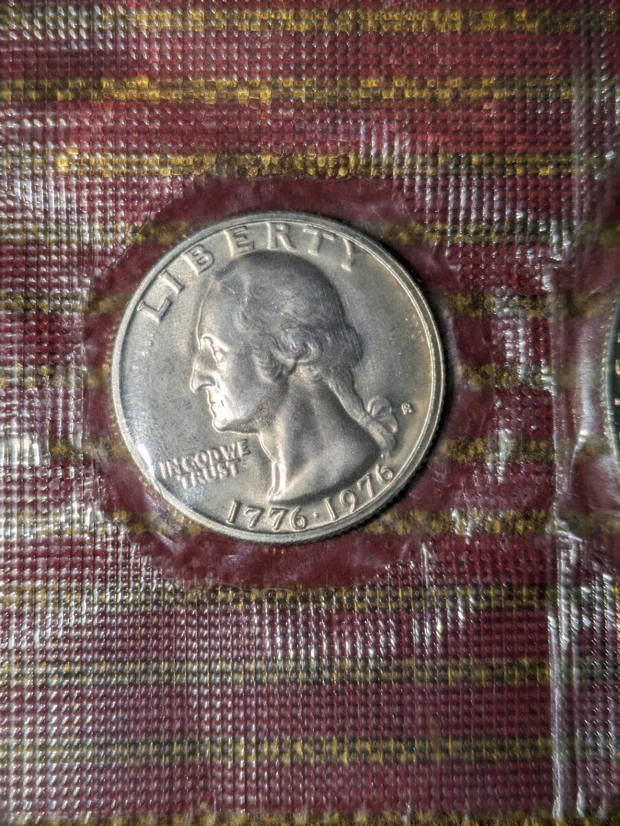 ★未開封★アメリカ 建国200年 記念コイン 3枚セット★の画像2