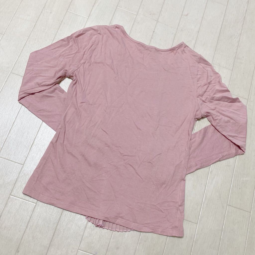 3909☆ LAURA ASHLEY ローラアシュレイ トップス 長袖Tシャツ カットソー レディース S ピンク_画像2