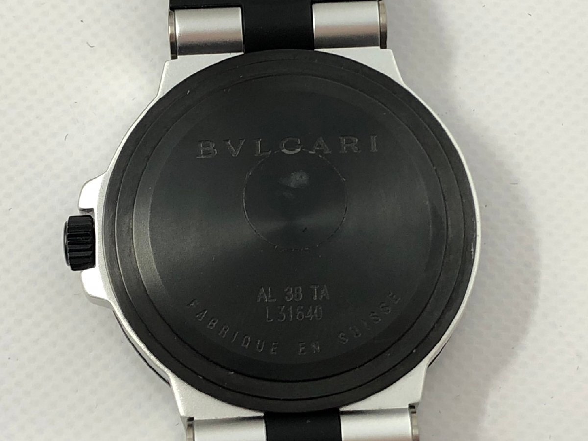 ◆BVLGARI ブルガリ AL38TA アルミニウム 自動巻き メンズ腕時計 中古◆11839★の画像8