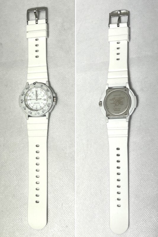 ▽LUMINOX ルミノックス 3007 Whiteout ホワイト SERIES3000 腕時計 クオーツ 中古▽011100の画像8