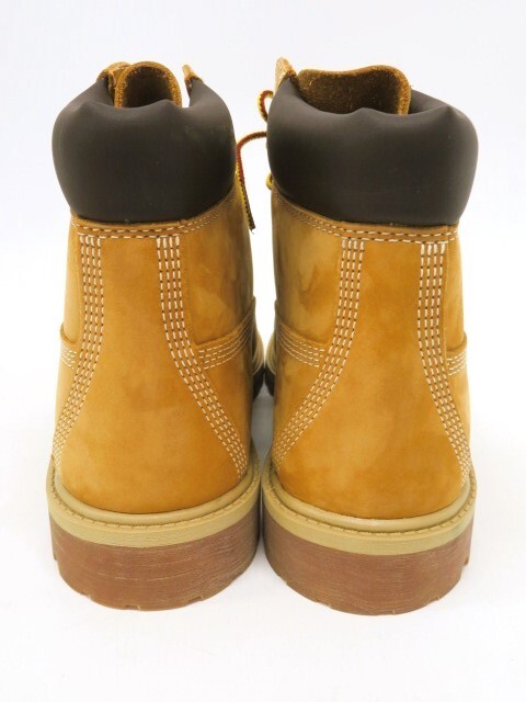 hawi1582-1 128 未使用 Timberland ティンバーランド ブーツ 靴 シューズ キャメル 12909 A1630 24cm_画像3