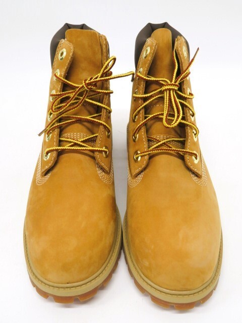 hawi1582-1 128 未使用 Timberland ティンバーランド ブーツ 靴 シューズ キャメル 12909 A1630 24cm_画像2