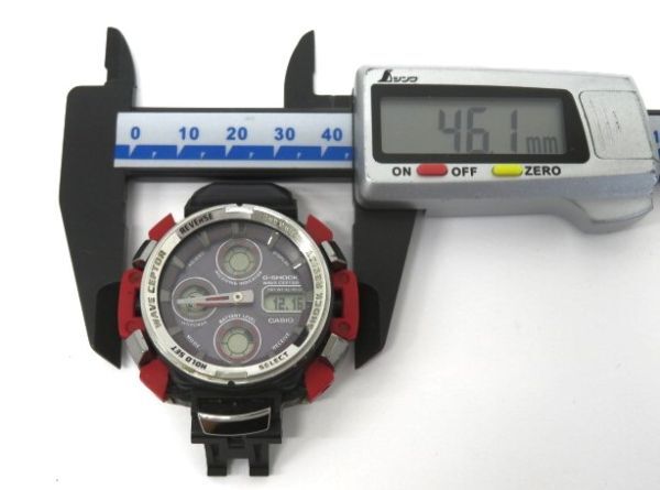 hawi1603-1 166 CASIO カシオ G-SHOCK Gショック The G タフソーラー GW-1100J 腕時計 メンズウォッチ 稼働 箱付 （備考）_画像9