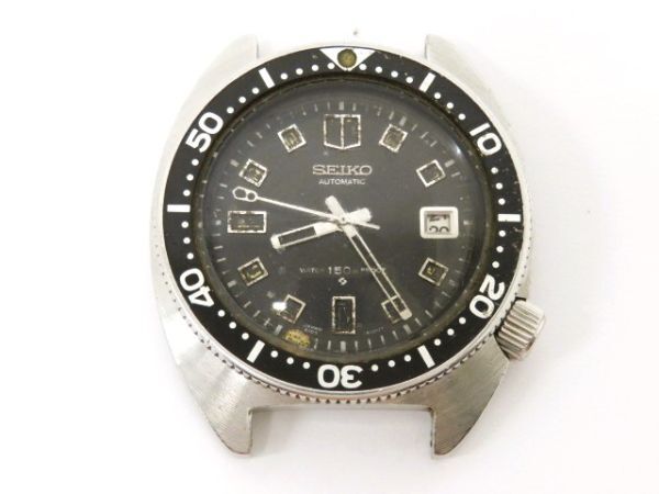 ♪hakt1481-7 526 SEIKO セイコー セカンドダイバー 6105-8000 自動巻 腕時計 メンズウォッチ 不動_画像1