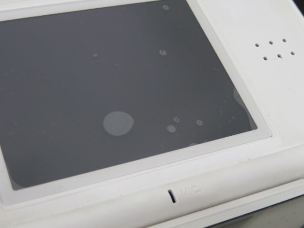 ♪hawi1611-1 929 Nintendo 任天堂 ニンテンドー DS Lite 白 ホワイト USG-001 本体 ゲーム機 通電ok (備考)_画像7