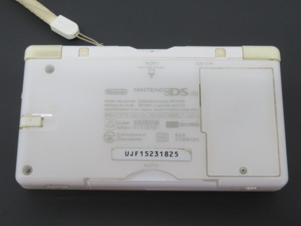 ♪hawi1611-1 929 Nintendo 任天堂 ニンテンドー DS Lite 白 ホワイト USG-001 本体 ゲーム機 通電ok (備考)_画像5