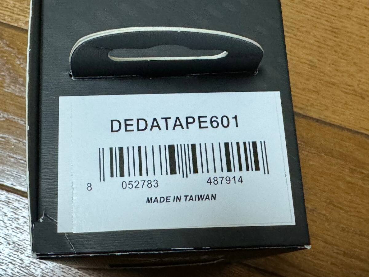 ラスト1個 新品! DEDA デダ バーテープ DEDATAPE601 黒 / 銀 ブラック / シルバー です!の画像3