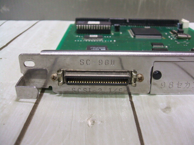 【PC-98 для SCSI доска  】I *  O DATA SC-98II SC-982A SCSI-2 I/F  нерабочий товар  