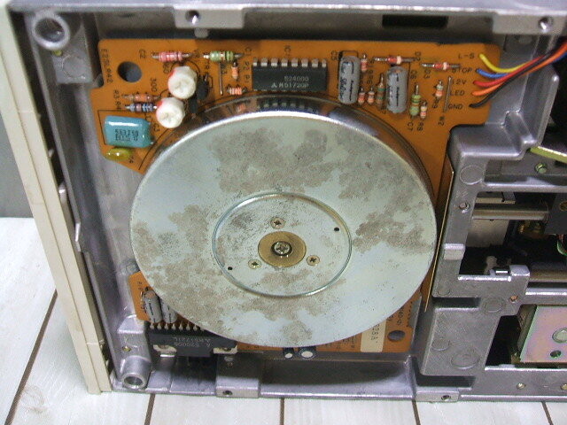 【FUJITSU YD-380】5インチFDD フロッピーディスクドライブ 富士通 ジャンク品の画像5