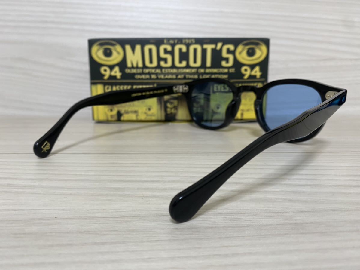 MOSCOT モスコット★レムトッシュ★カラーレンズ★LEMTOSH★伊達眼鏡 黒縁 ボストン ウェリントン サングラス 未使用 美品_画像5