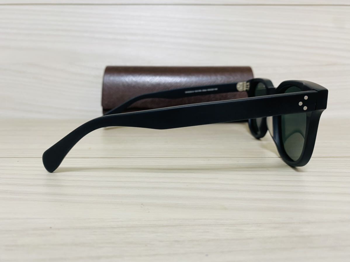 OLIVER PEOPLES オリバーピープルズ サングラス OV5236-A 1031/R4★Afton★艶消し 黒縁 ウェリントン 伊達眼鏡 未使用 美品 _画像4