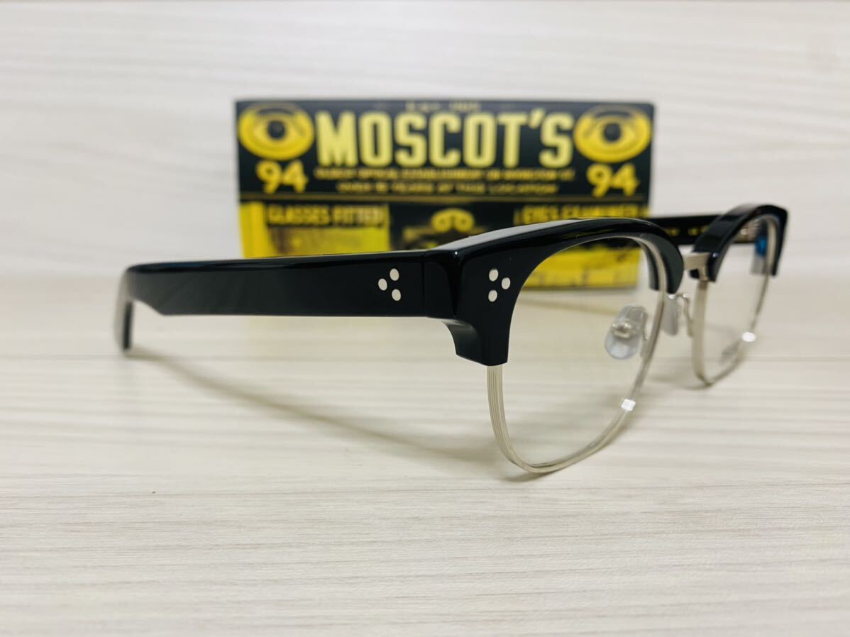 MOSCOT モスコット★メガネフレーム★TINIF★サーモントタイプ 伊達眼鏡 ウェリントン ボストン 未使用 美品_画像3